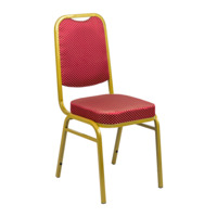 Product photo Dallas chair, gold, red crown from the manufacturer ChiedoCover, product picture, real product photo