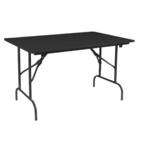 Product photo Table Leader 1, 1200x800 mm, black, frame black from the manufacturer ChiedoCover, product picture, real product photo