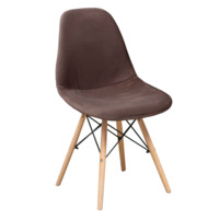 Product photo E01 chair cover for Eames, sealed brown from the manufacturer ChiedoCover, product picture, real product photo