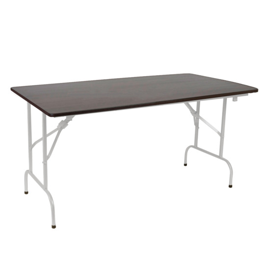 Table Leader 1, 1200x600, wenge, silver - photo 1