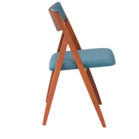 Product photo Folding chair Clack, grey-blue from the ChiedoCover company.