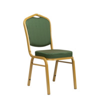 Product photo Chair Hit 25mm - gold, green crown from the manufacturer ChiedoCover, product picture, real product photo