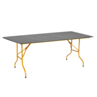 Product photo Table Leader 2, 2000x900, grey, gold from the manufacturer ChiedoCover, product picture, real product photo