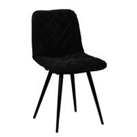 Product photo Chair cover with CHILLY backrest, black from the manufacturer ChiedoCover, product picture, real product photo