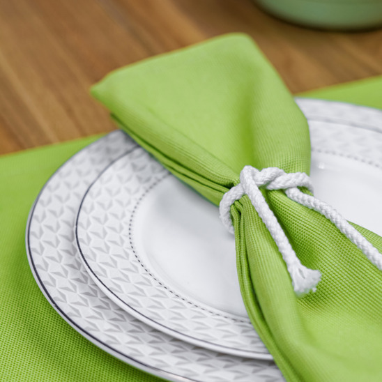 Placemat, light green - photo 5