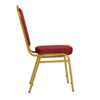 Product photo Chair Hit 20mm - gold, red crown from the ChiedoCover company.