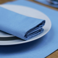 Product photo A set of placemats and couverts for 2 devices, blue from the ChiedoCover company.