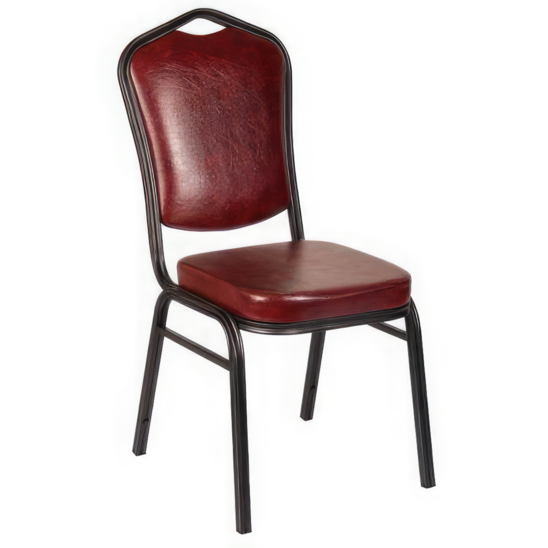 Chair Hit 25mm - red leatherette - photo 1