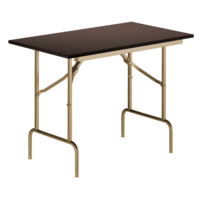 Product photo Table Leader 1, 1500*800, wenge, champagne, PVC edge from the manufacturer ChiedoCover, product picture, real product photo