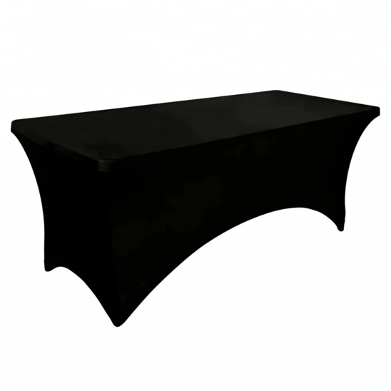 Table cover 01, 1200x600, black - photo 1