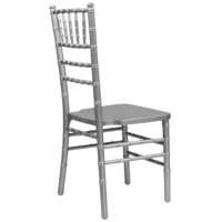 Product photo Chiavari Chair Silver, wooden from the ChiedoCover company.