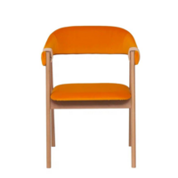 Product photo Dolce half-seat, Velour orange  from the ChiedoCover company.