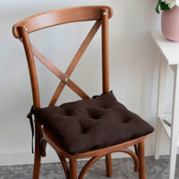 Product photo KARAT chair cushion, brown from the manufacturer ChiedoCover, product picture, real product photo