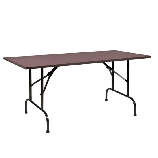 Table Leader 2, 1800*900, wenge, black, PVC edge - photo 1