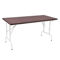 Product photo Table Leader 1, 1500*800, wenge, white, PVC edge from the manufacturer ChiedoCover, product picture, real product photo