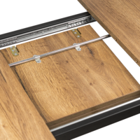 Product photo Armad 1400x800 sliding table, Halifax oak chipboard from the ChiedoCover company.