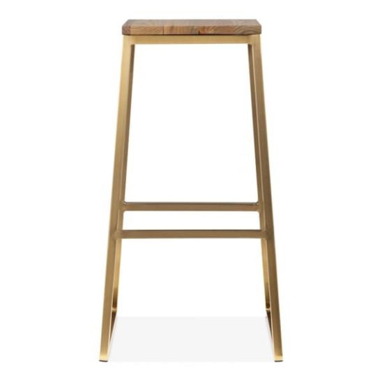 Console bar stool, gold - photo 2