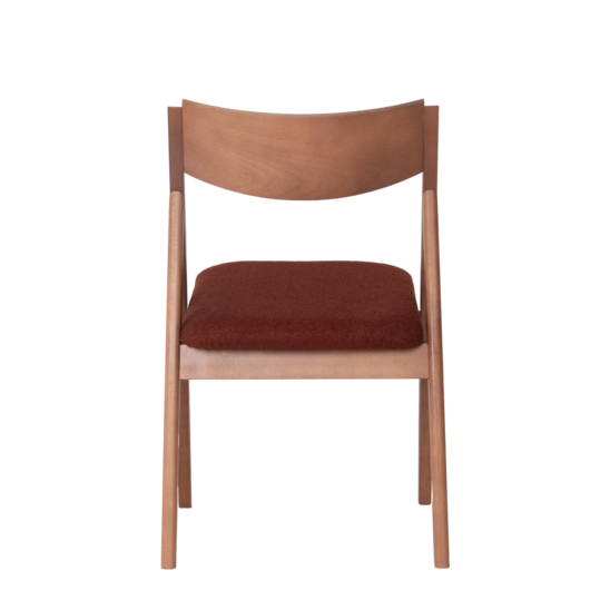 Clack chair, boucle Lanvin 497, legs beech stain light walnut - photo 5