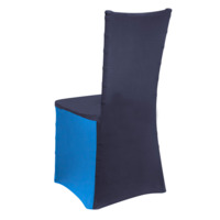 Product photo Chiavari chair cover 52, blue from the ChiedoCover company.