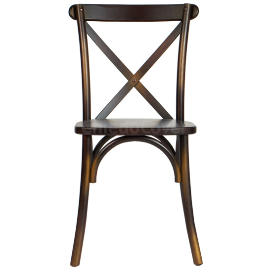 Crossback chair, wenge, gradient - photo 2