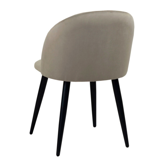 Solar chair, grey velour - photo 3