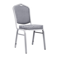 Product photo Chair Hit 25mm - silver, matting dark grey Tempo 9 from the manufacturer ChiedoCover, product picture, real product photo