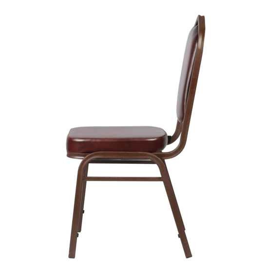 Chair Hit 25mm, brown, leatherette - photo 2