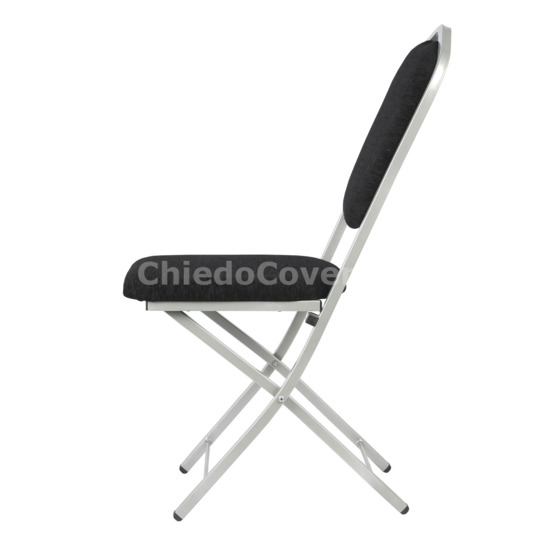 Chair Hit 20mm, folding, silver, black - photo 2