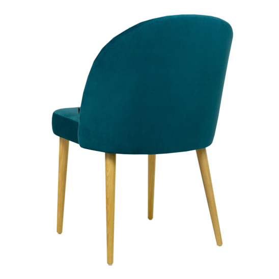 Tony's chair, emerald, legs - beech - photo 2