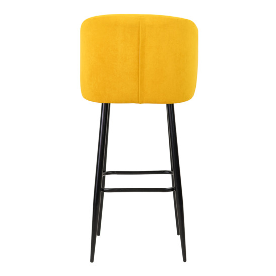 Marco's bar stool, yellow - photo 5