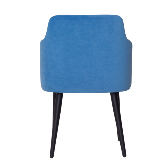 Fresh chair, velour Teddy 931, metal legs RAL 9005 - photo 5