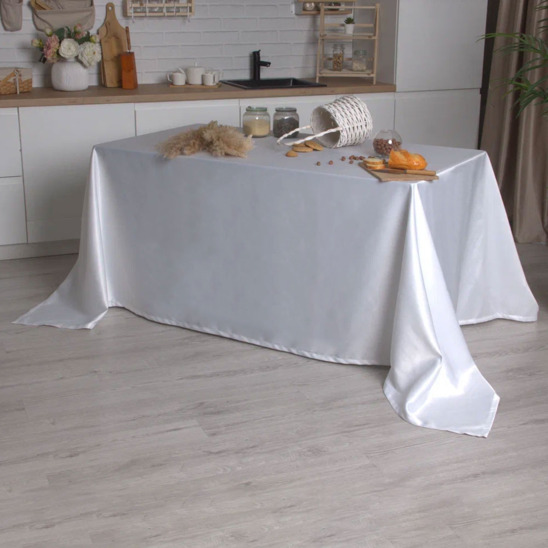 Rectangular tablecloth 3000*2300, zhuravinka, white surface - photo 2