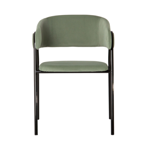 Gabbana chair, Newtone kiwi velour, metal frame - photo 2