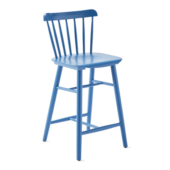 Tucker semi-legendary chair, blue wooden - photo 1