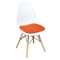 Product photo Chair cushion, biscuit, velour orange from the manufacturer ChiedoCover, product picture, real product photo