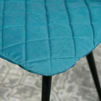 Product photo Chair cover with CHILLY backrest, blue from the ChiedoCover company.