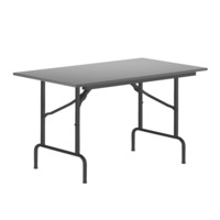 Product photo Table Leader 1, 1200x600, grey, black, PVC edge, without bumpers from the manufacturer ChiedoCover, product picture, real product photo