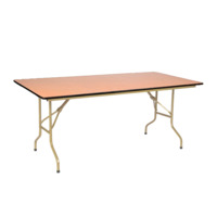 Product photo Table Leader 2, 2400x800, champagne, beech from the manufacturer ChiedoCover, product picture, real product photo