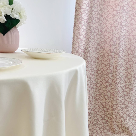 Tablecloth D3000, zhuravinka smooth white, without seam - photo 4