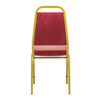 Product photo Chicago chair, gold, crown red from the ChiedoCover company.