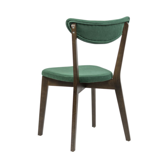 Ruby chair, green velour - photo 3