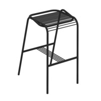 Product photo LeTube bar stool from the manufacturer ChiedoCover, product picture, real product photo