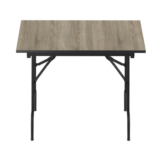 Table Leader 1, 1300x800, ash, black, PVC edge - photo 3