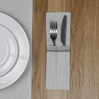 Product photo Linen walkway and couvert from the ChiedoCover company.