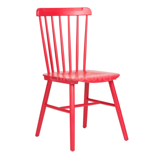 Tucker chair, red wooden - photo 1