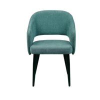 Product photo Fly chair, blue matting, metal legs from the ChiedoCover company.