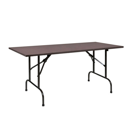 Table Leader 1, 1500*900, wenge, black, PVC edge - photo 1