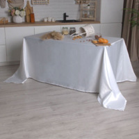 Product photo Rectangular tablecloth 3000*2300, zhuravinka, white surface from the ChiedoCover company.