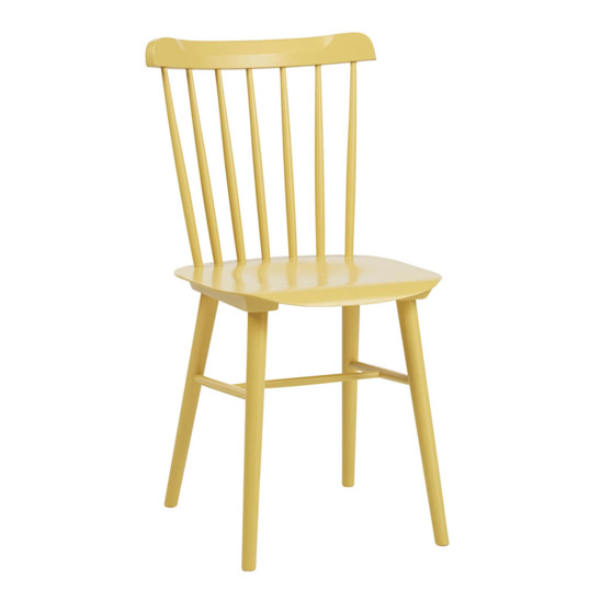 Tucker chair, light beige wooden - photo 1