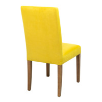 Product photo Hague Diamond chair, yellow velour from the ChiedoCover company.